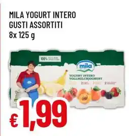 Famila MILA YOGURT INTERO GUSTI ASSORTITI offerta