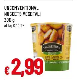 Famila Unconventional Nuggets vegetali offerta