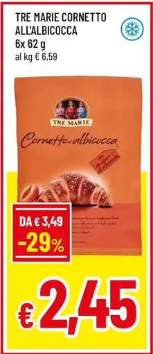 Famila TRE MARIE CORNETTO ALL'ALBICOCCA offerta