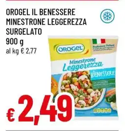 Famila Orogel Il Benessere Minestrone Leggerezza Surgelato offerta
