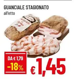 Famila Guanciale stagionato offerta