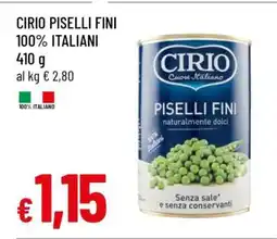 Famila CIRIO PISELLI FINI offerta