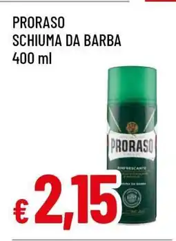 Famila PRORASO SCHIUMA DA BARBA offerta