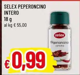 Famila SELEX PEPERONCINO INTERO offerta