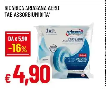 Famila RICARICA ARIASANA AERO TAB ASSORBIUMIDITA' offerta