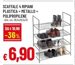 Famila SCAFFALE 4 RIPIANI offerta