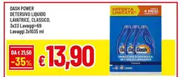 Famila DASH POWER DETERSIVO LIQUIDO LAVATRICE, CLASSICO offerta