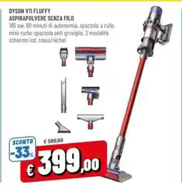 Famila Dyson V11 Fluffy offerta