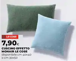 Ipercoop Cuscino effetto mohair LE COSE offerta
