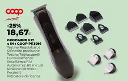 Ipercoop GROOMING KIT 3 IN 1 COOP PR3016 offerta