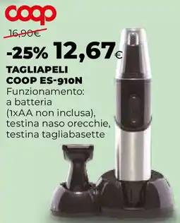 Ipercoop TAGLIAPELI COOP ES-910N offerta