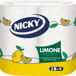 Coop ASCIUGATUTTO NICKY LIMONE offerta