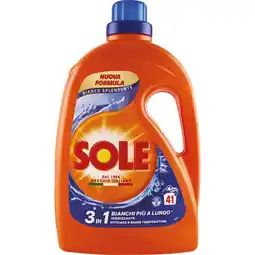 Coop DETERSIVO LIQUIDO PER LAVATRICE SOLE offerta