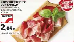 Coop Prosciutto crudo don camillo offerta