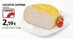 Coop Caciotta caprina offerta