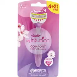 Coop RASOI PER DEPILAZIONE USA E GETTA MY INTUITION XTREME 3 COMFORT CHERRY BLOSSOM WILKINSONS offerta
