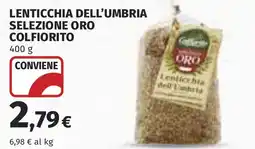 Coop Lenticchia dell'umbria selezione oro colfiorito offerta