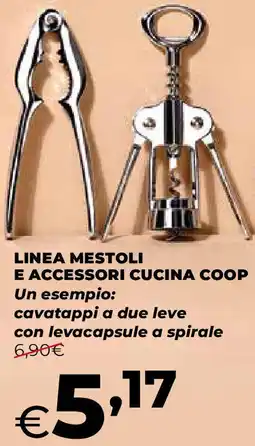 Ipercoop Linea mestoli e accessori cucina COOP offerta
