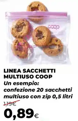 Ipercoop Linea sacchetti multiuso COOP offerta