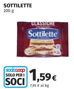 Coop Sottilette offerta