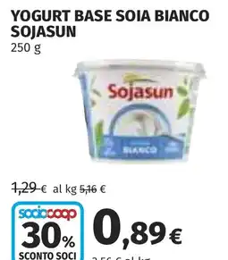Coop Yogurt base soia bianco SOJASUN offerta