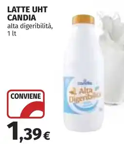 Coop Latte uht candia alta digeribilità offerta