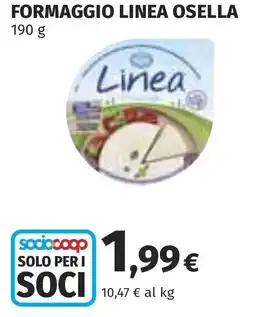 Coop Formaggio linea osella offerta