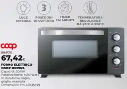 Ipercoop FORNO ELETTRICO COOP DN19N5 offerta