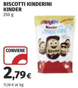 Coop Biscotti kinderini KINDER offerta