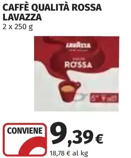 Coop Caffè qualità rossa LAVAZZA offerta