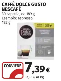 Coop Caffè dolce gusto NESCAFÉ offerta