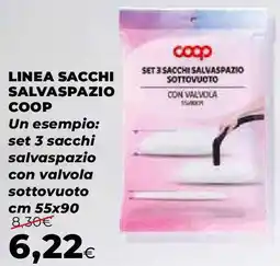 Ipercoop Linea sacchi salvaspazio COOP offerta