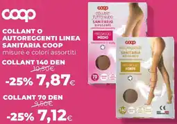 Ipercoop Collant o autoreggenti linea sanitaria COOP offerta