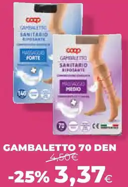 Ipercoop Gambaletto 70 den offerta