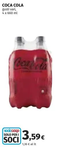 Coop Coca cola offerta