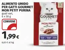 Coop Alimento umido per gatti gourmet mon petit PURINA offerta