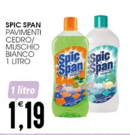 SpesAmica Spic span pavimenti cedro/ muschio bianco offerta