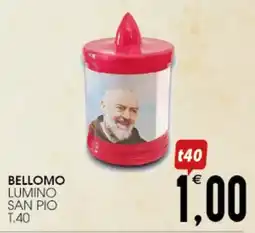 SpesAmica Bellomo lumino san pio t.40 offerta
