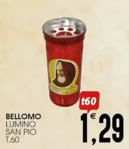 SpesAmica Bellomo lumino san pio t.60 offerta
