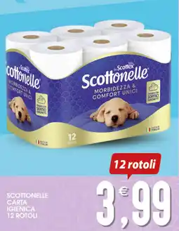 SpesAmica Scottonelle carta igienica 12 rotoli offerta