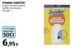 Coop Piumini SWIFFER 36 pezzi offerta
