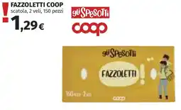 Coop Fazzoletti COOP offerta
