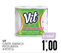 SpesAmica Vit carta igienica profumata 4 rotoli offerta