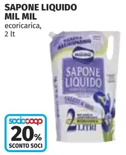 Coop Sapone liquido MIL MIL offerta