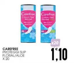 SpesAmica Carefree proteggi slip floral/aloe offerta