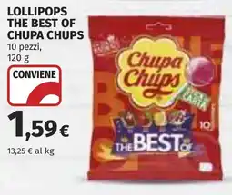 Coop Lollipops the best of CHUPA CHUPS offerta