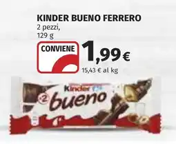 Coop Kinder bueno FERRERO offerta