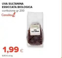Tigre Consilia uva sultanina essiccata biologica offerta