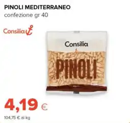 Tigre Consilia pinoli mediterraneo offerta