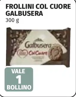 Coop Frollini col cuore GALBUSERA offerta